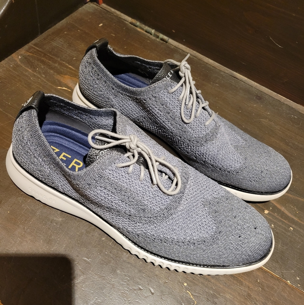 Cole Haan Zerogrand size 12 grey shoe